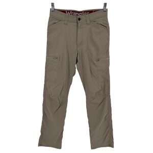 Wrangler Outdoor Cargo Pants 29X30 Men's Flex Waist Performance Hiking Utility